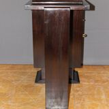 Mahogany art deco desk or console