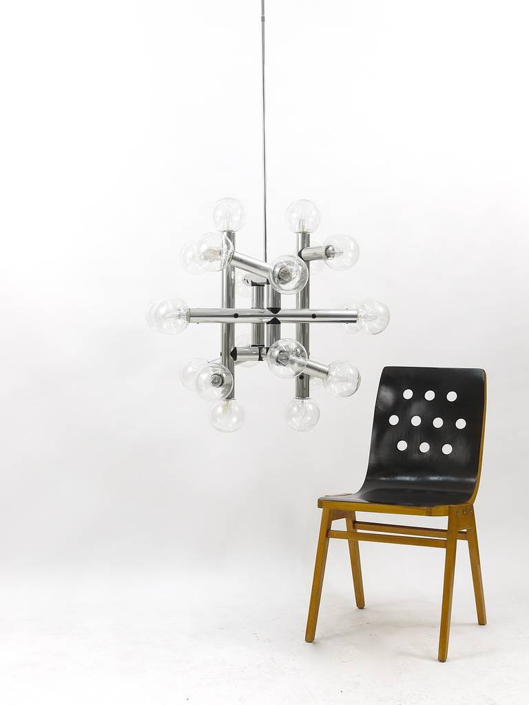 Identical atomic suspensions by J.T. Kalmar, Austria, 1969