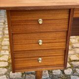 Scandinavian wooden desk from the 50s/60s, 140cm