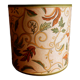 Cylindrical lampshade vintage autumn fabric