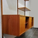 Scandinavian Danish wall unit 1970s