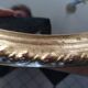 Oval mirror Louis XVI gilded