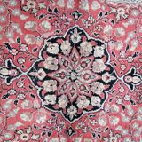 Vintage carpet Persian Tabriz Kashmir handmade 78cm x 129cm 1960s