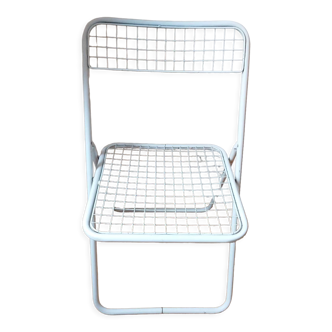 Vintage metal folding chair