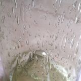 Old long Biot glass bottle