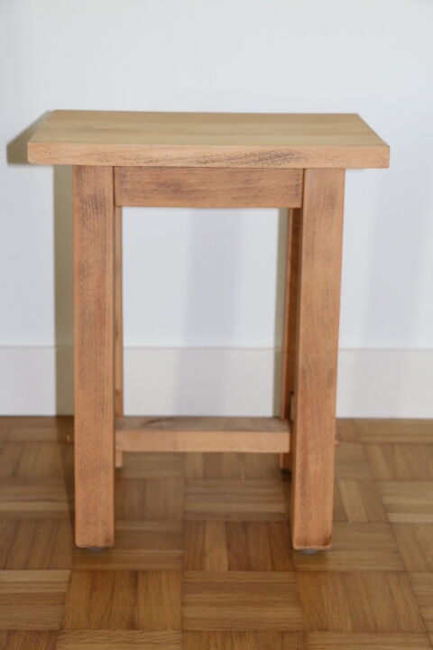 Oak stool