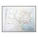 Uruguay, period map, 1887, Authentic.