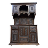 Renaissance Style Cabinet in Carved Wood circa 1850
