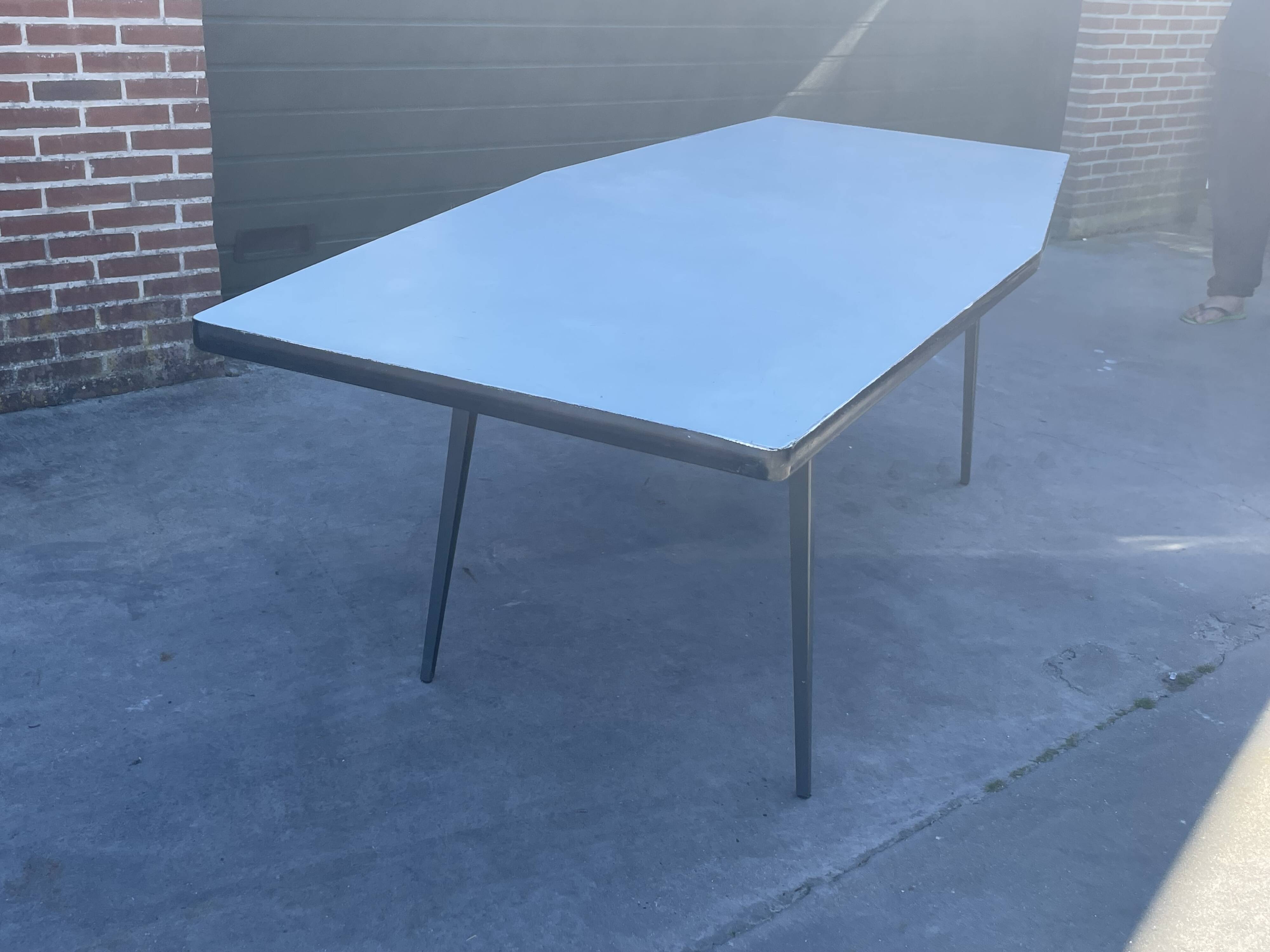 Vintage Marko Holland XXL table work table 1960s Industrial