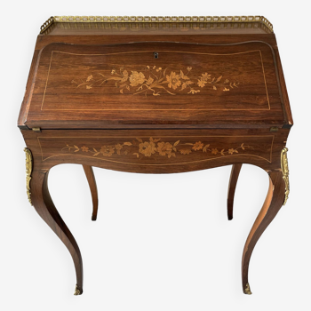 Marquetry secretary