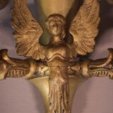 Paire d’appliques murales avec anges