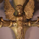 Pair of Wall Lamps with Angels