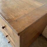 Chest of drawers, solid wood chest of drawers, 1950s