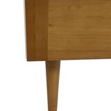 Vintage daybed of the 1960s Netherlands minimalist design in oak