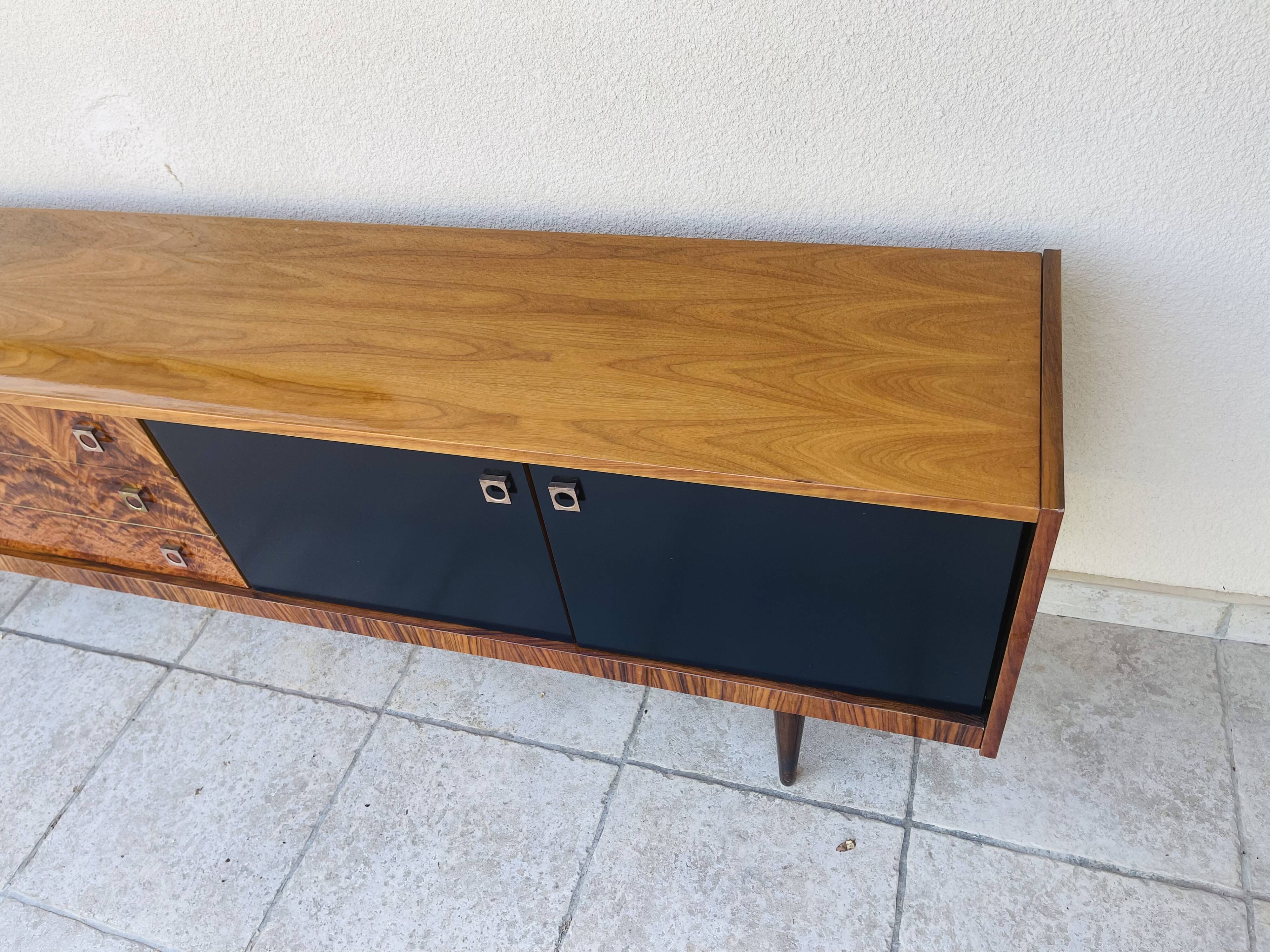 Vintage walnut sideboard