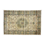 Anatolian handmade vintage rug 250 cm x 167 cm