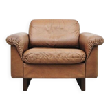 DS41A leather armchair by De Sede, 1970s