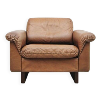 DS41A leather armchair by De Sede, 1970s