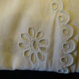 Sheet former monogram and scalloped