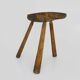 Tripod trading stool, peasant art Ariège, France nineteenth century