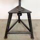 Black Industrial Workshop Swivel Stool, 1960s