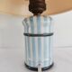 Lampe vintage en porcelaine de paris