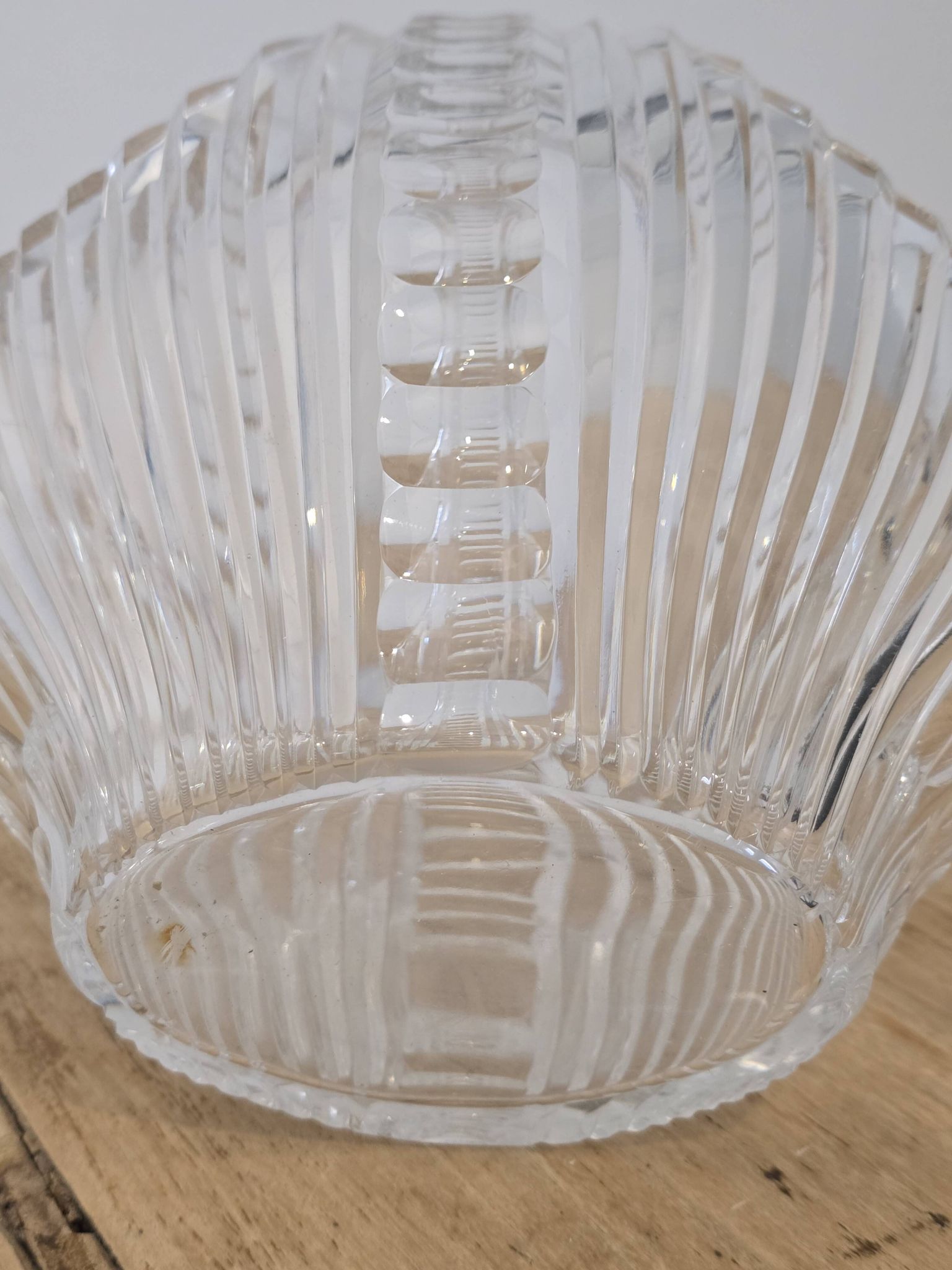 Panier à fruits en cristal 1960