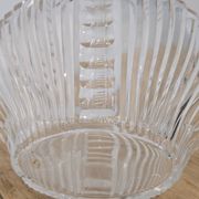 Panier à fruits en cristal 1960