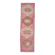 Tapis de couloir oriental vintage rose clair 3x10, 87x310 cm