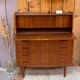 Vintage Scandinavian teak secretary "Alton" by Poul M. Jessen for Viby J Mobelfabrik
