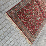 Vintage Turkish carpet Hereke end knoated hand 150x225 cm