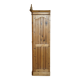 Vintage hand-carved wardrobe in Art Nouveau style.