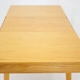 1970s Birch Extendable Dining Desk, Czechoslovakia