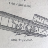 Planche originale avions