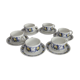 Villeroy and Boch Cadiz Clacquesin porcelain espresso cups