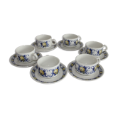 Tasses à café expresso Villeroy Et Boch Cadiz Clacquesin porcelaine