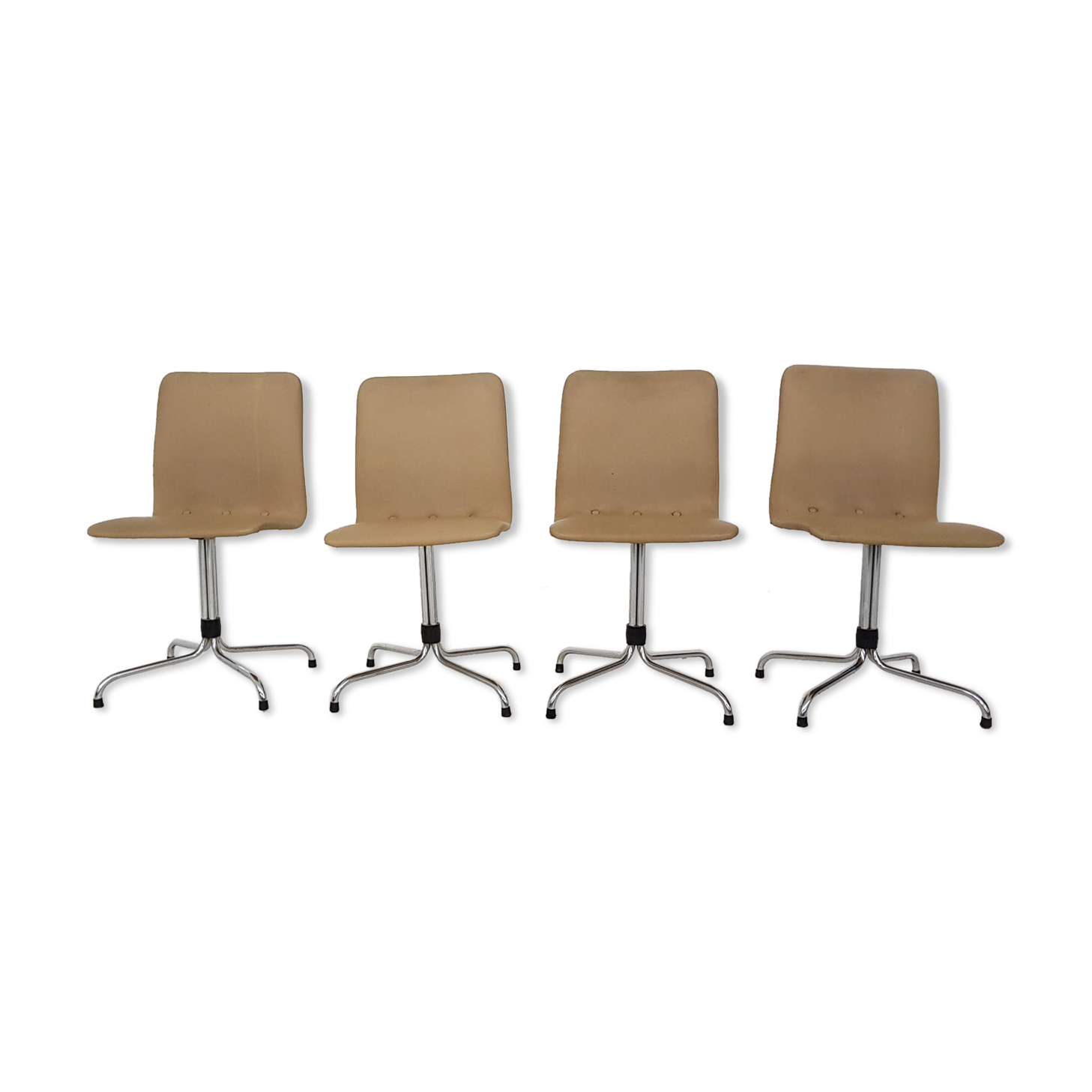 Set of 4 Brabantia dining chairs, The Netherlands 1950's