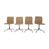 Set of 4 Brabantia dining chairs, The Netherlands 1950's