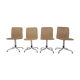 Ensemble de 4 chaises à manger Brabantia, Pays-Bas des années 1950