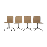 Set of 4 Brabantia dining chairs, The Netherlands 1950's