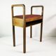 Art Deco hallway chair, Denmark, 1940s.