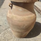 Terracotta garden jar