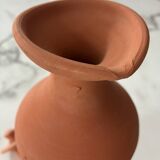 Raw terracotta pitcher