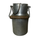 Pot à lait ancien en aluminium