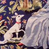 Large Needlepoint Canvas Tapestry - Margot de Paris - The Let