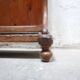 Antique wooden cloakroom coat rack