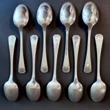 ALFENIDE "CHRISTOFLE" silver-plated cutlery set, TOSCA model. - Ref 09.