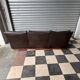 Chauffeuse cuir Roche Bobois