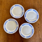 Set of 4 dessert plates