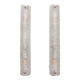 Set Elongated wall lamps by Honsel Leuchten with bubble glass, 1960